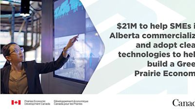 Minister Vandal announces federal investments to support clean technology advancements across Alberta