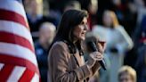 Haley continues to chart course away from Trump