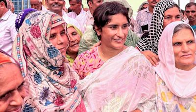 Haryana election: Young female wrestlers pin hopes on Vinesh Phogat's win for safety