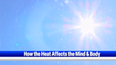 Sudden above average temps can affect mental health