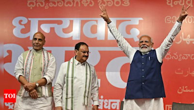 Ministers from all BJP allies find place in new cabinet committees | India News - Times of India