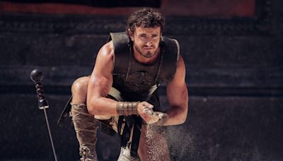 'Gladiator II' trailer teases Paul Mescal fighting Pedro Pascal — and a rhinoceros