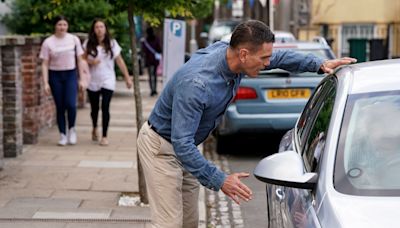 Charli Slater rushed to hospital after being locked in a hot car in EastEnders