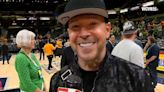 Donnie Wahlberg celebrates Celtics reaching NBA Finals