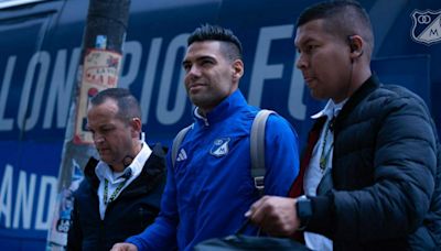 Así fue el debut de Falcao en El Campín jugando con Millonarios; era el centro de atención