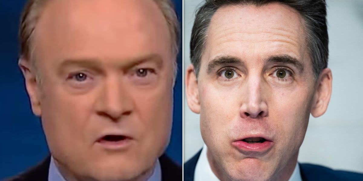 Lawrence O'Donnell Utterly Shreds 'Wise Guy' Josh Hawley And His 'Punk Joke'