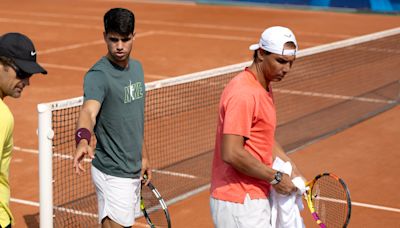 La foto más deseada: Nadal y Alcaraz, juntos en la pista