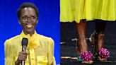 Lupita Nyong’o Brightens CinemaCon 2024 in 3D Floral Betsey Johnson Heels