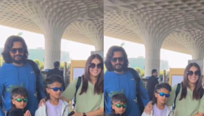 Riteish Deshmukh, Genelia's Kids Steal Spotlight With Their Hairstyles, Netizens React; Watch - News18