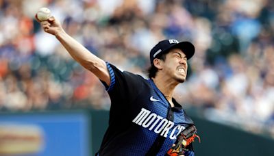 Kenta Maeda throws five scoreless innings in Detroit Tigers' 6-2 win over Blue Jays