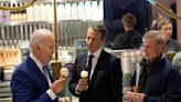 Biden Expresses 'Hope' for Gaza Ceasefire While Eating Ice Cream With Seth Meyers