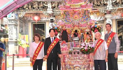 城隍夜巡夯枷解厄 重現百年三神共祭 | 黃敏惠 | 賴清德 | 宗教文化 | 大紀元