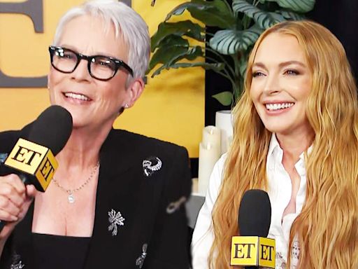 D23: Lindsay Lohan and Jamie Lee Curtis Spill on Singing and Switching Bodies in ‘Freakier Friday’