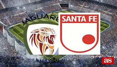Jaguares FC 1-0 Santa Fe: resultado, resumen y goles