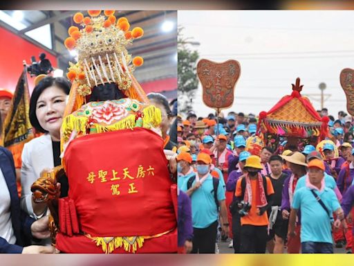 全台規模最大！雲林六房媽過爐開跑 估10萬信徒相隨搬新家