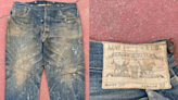 「140年古董牛仔褲」保存良好還能穿 拍賣會278萬元售出