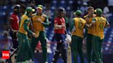 T20 World Cup: South Africa eke out seven-run win over England in crucial Super 8 game | - Times of India