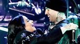 Demi Lovato and Fiancé Jordan 'Jutes' Lutes Share New Year's Kiss on Stage in Las Vegas