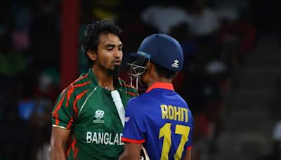 Nepal Vs Bangladesh, ICC T20 World Cup 2024: Bangla Seamer Tanzim Hasan Sakib Fined 15 Percent Match Fee For Code Of Conduct...