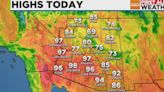 Brief cooldown this weekend in Phoenix before triple digits for Memorial Day