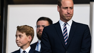 Prince William Shares Heartfelt Message for Defeated England Team After Attending the Euros Final With Prince George