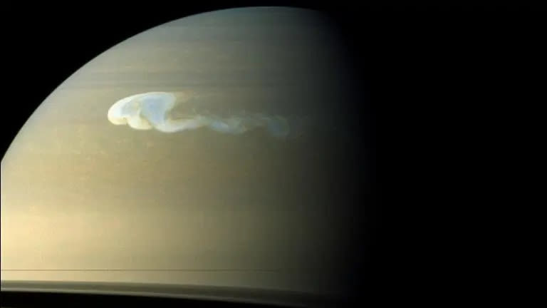 Saturn's planet-wide storms driven by seasonal heating, Cassini probe reveals