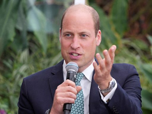 Britain's Prince William talks green tech at Earthshot event