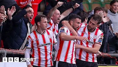 FAI Cup: Derry City see off Shelbourne to make semi-finals