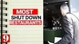 The restaurants closed down the most for severe safety violations