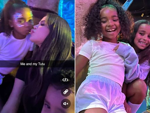 Khloé Kardashian Goes Under the Sea with Kids True and Tatum and Niece Dream at “Little Mermaid” Experience