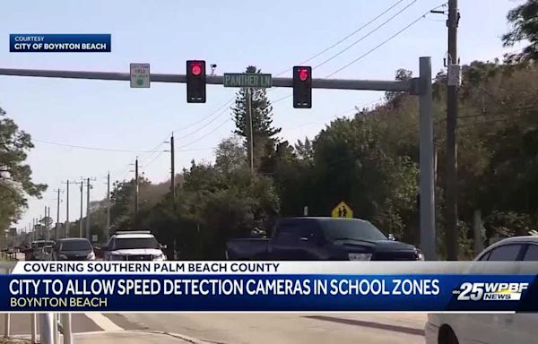 Boynton Beach moves closer to adding cameras in school zones
