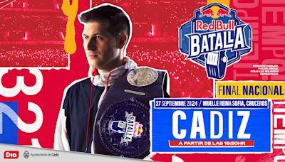 Final Nacional Red Bull Batalla España 2024 en Cádiz: horarios, participantes, clasificados, y cómo ver online
