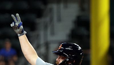Detroit Tigers' Jake Rogers guides Tarik Skubal, hits two home runs in 2-1 win over Rangers