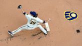 Brewers complete DH sweep of Giants; Peralta exits early