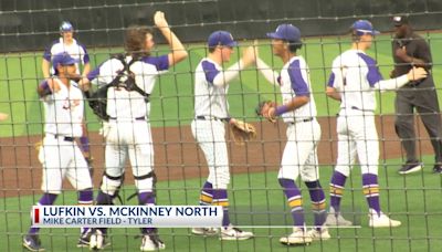 Lufkin baseball sweeps McKinney North to win Area Championship