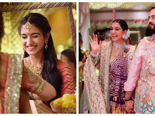 Anant Ambani-Radhika Merchant wedding: Rhea Kapoor shares brides' UNSEEN pictures from the festivities | Hindi Movie News - Times of India