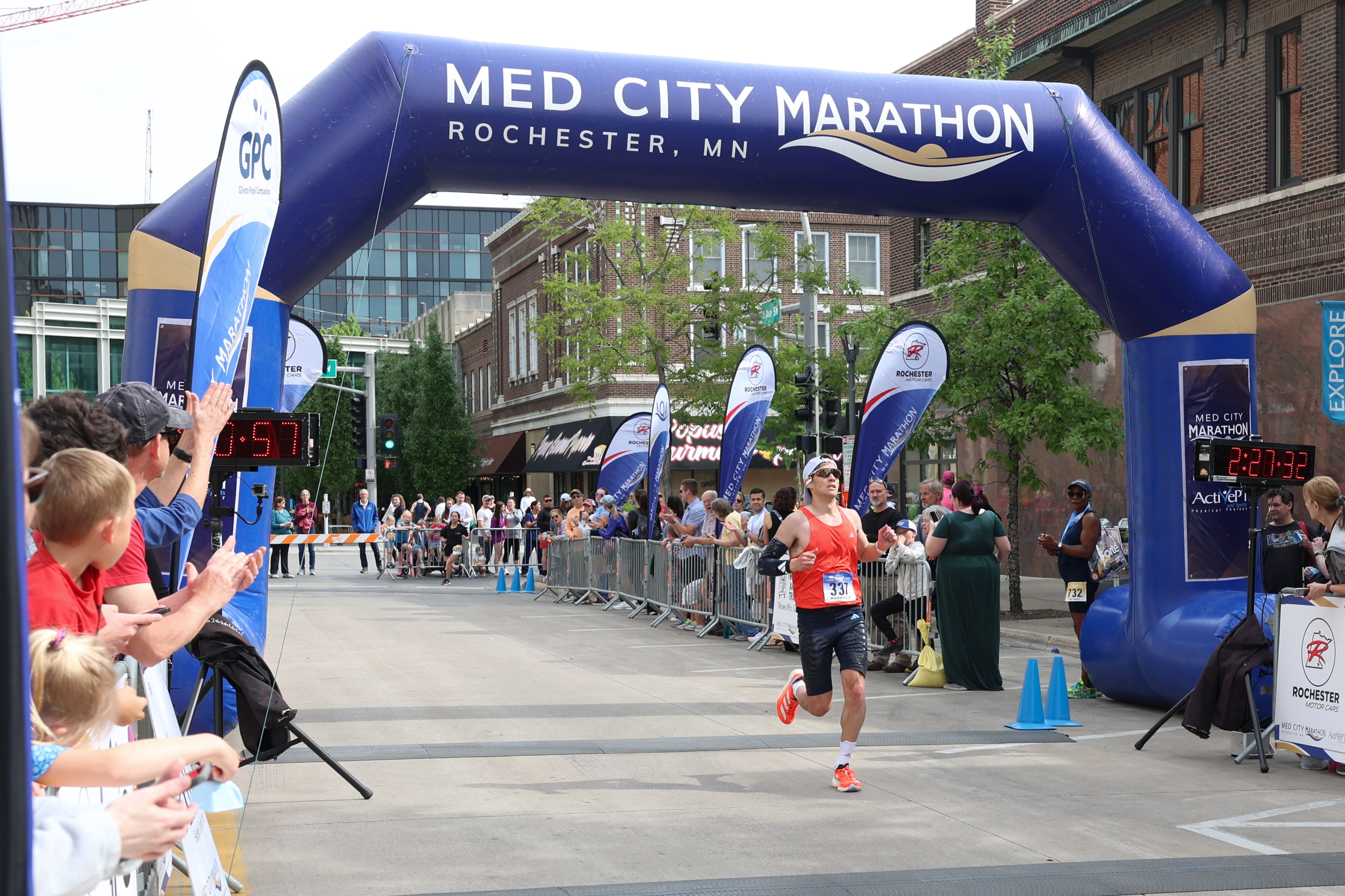 Men's Med City Marathon winner said race checked every box