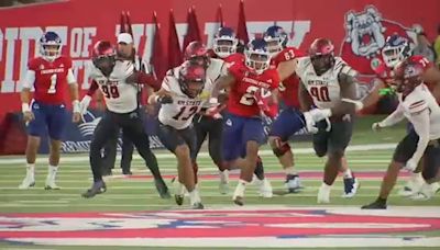 Fresno State Football puts on a clinic, rout New Mexico State 48-0 on Heroes Night