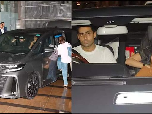 Is Abhishek Bachchan's new car number is Aishwarya Rai Bachchan's favourite car number? Details here