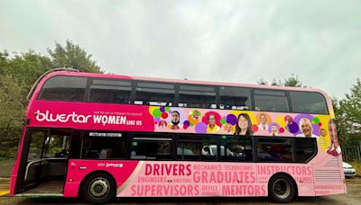 'Women are still vastly under-represented': Bus company aims to change perception