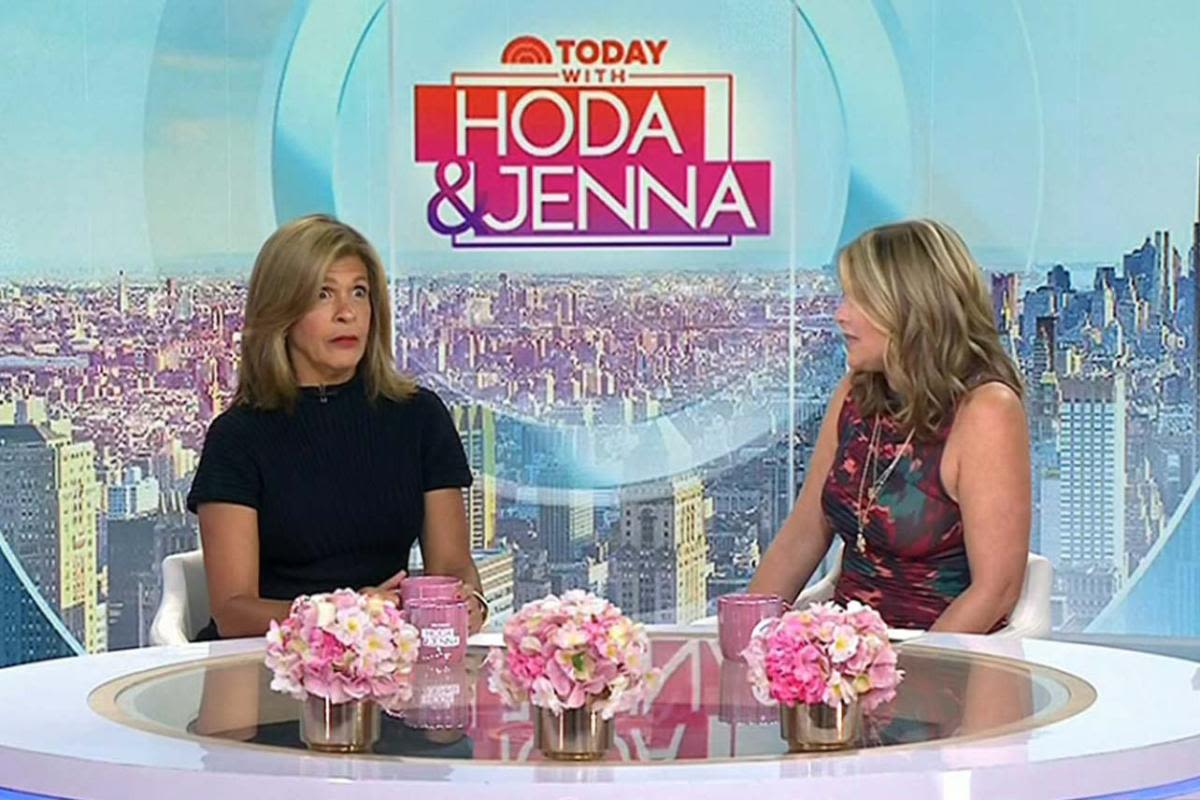 Hoda Kotb threatens to share a story on 'Today' that could "cause a problem at home" for Jenna Bush Hager: "Want me to bring it up?"