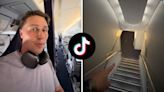 TikToker stuns viewers after discovering bizarre airplane bathroom - Dexerto