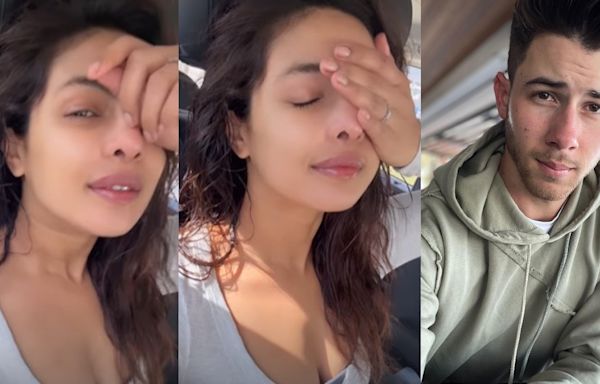 Priyanka Chopra gets teary-eyed in her latest video; Nick Jonas reacts