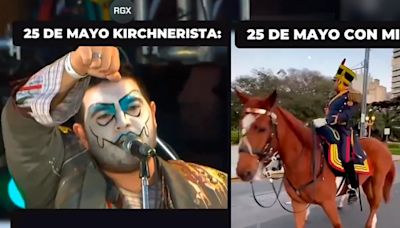 Adorni comparó el 25 de mayo kirchnerista con el libertario y se volvió tendencia | Política