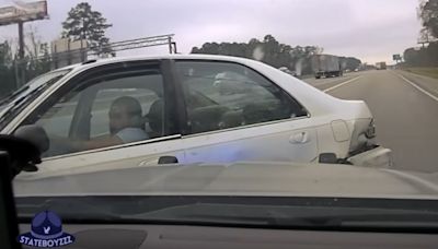 Georgia Trooper Chases Down A Stolen Honda Civic