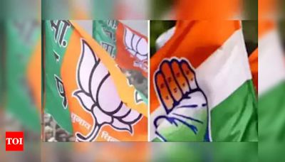 Assembly bypolls: Congress wins three seats in Himachal, leading in one more | India News - Times of India