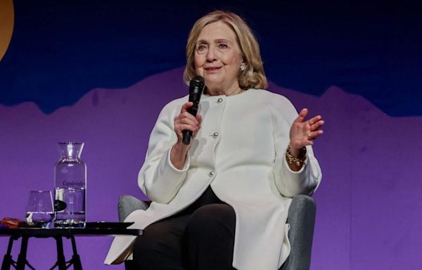 Hillary Clinton Addresses 'Fears' Surrounding 'Dangerous' Donald Trump Potentially Winning 2024 Election