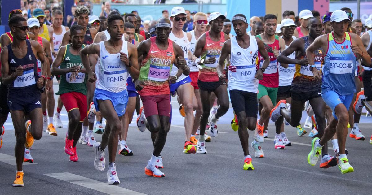 Olympics: Cache Valley native Conner Mantz finishes 8th in marathon