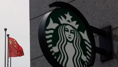 Starbucks sales drop larger than expected on China weakness; profit in line