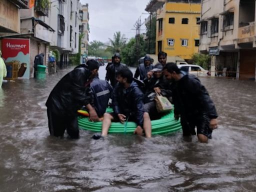 Torrential overnight rains disrupt Mumbai, surrounding areas, schools, colleges shut